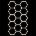 Zestaw biały Lamp HEXAGON 14 LED 4000K