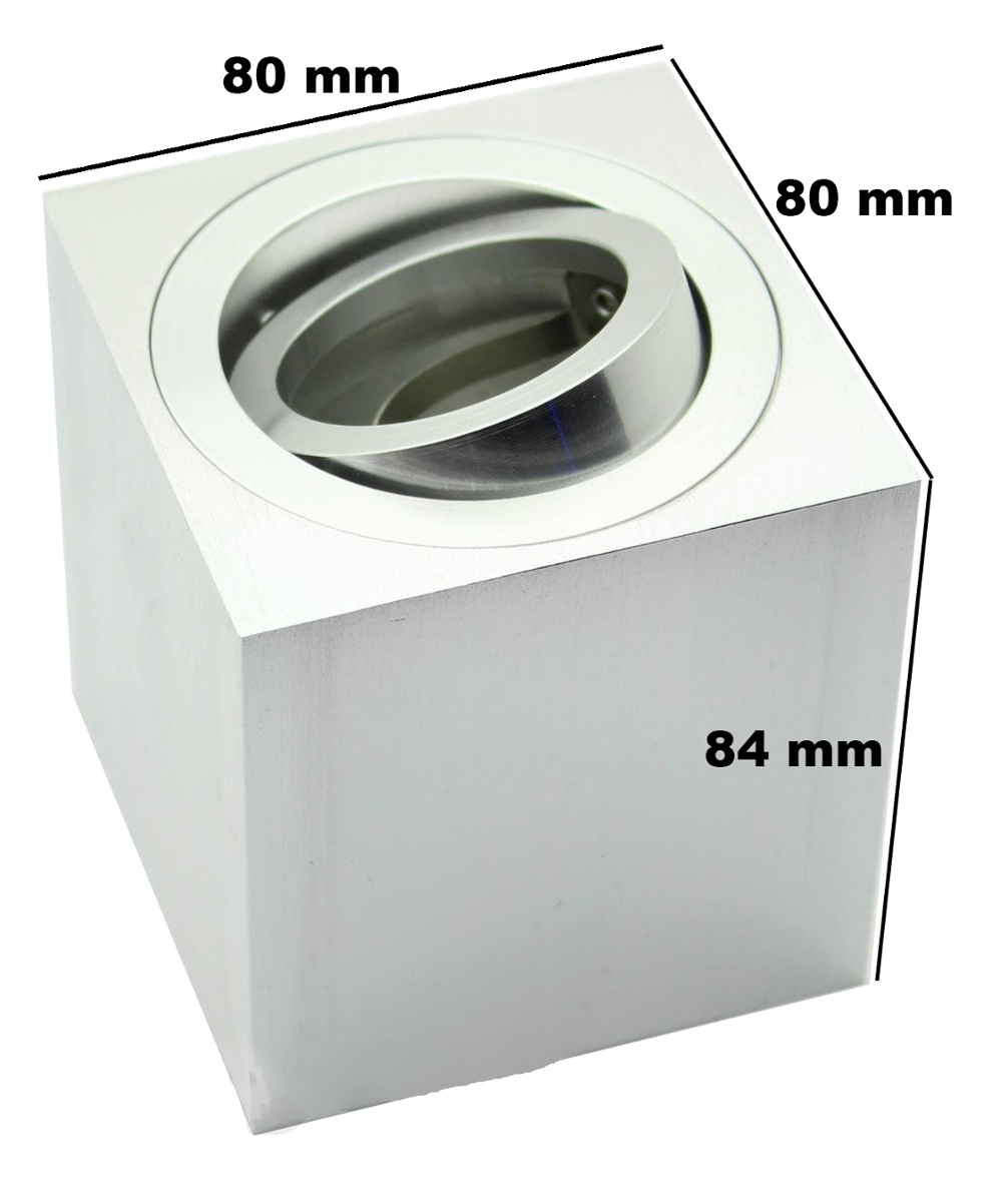 Oprawa natynkowa SPOT MODUS satyna 84 mm ruchoma