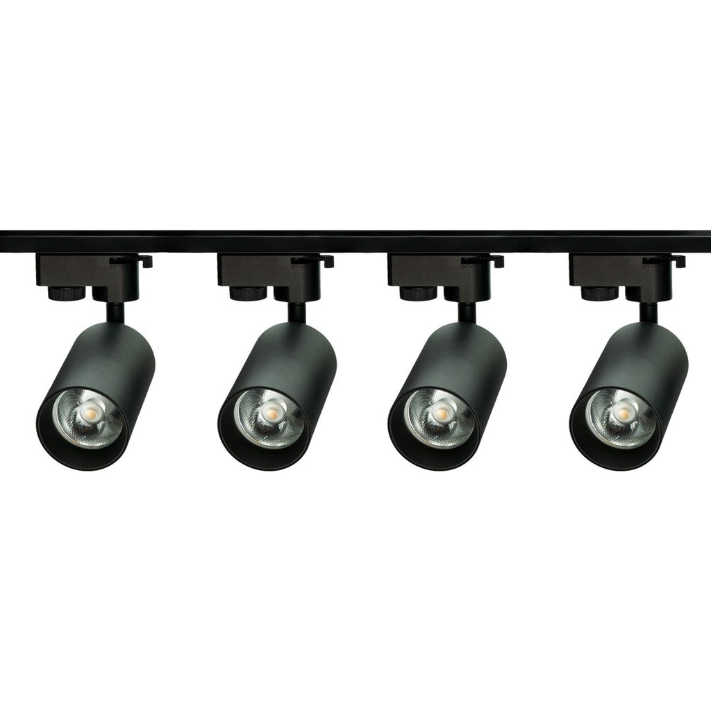 Lampa na szynoprzewód czarna TRACTUS