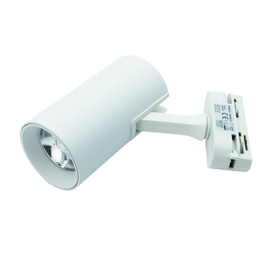 Lampa na szynoprzewód biała DUCTUS