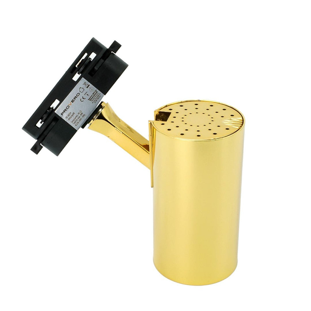 Lampa na szynoprzewód złota DUCTUS