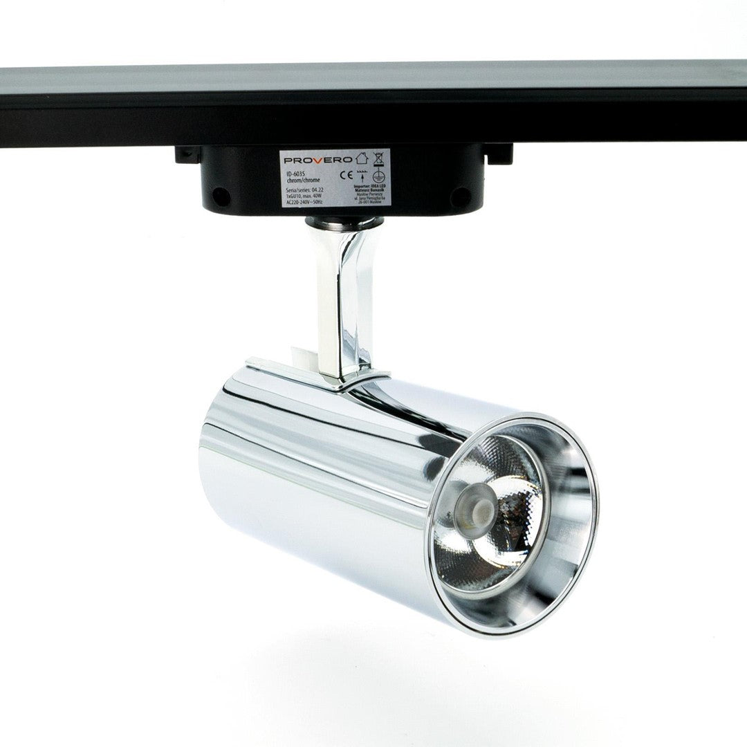 Lampa na szynoprzewód chrom DUCTUS