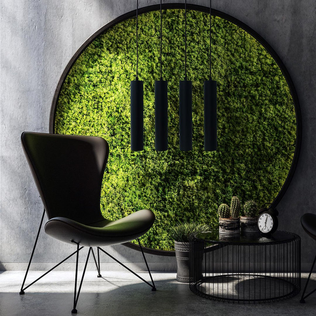 Tuba wisząca na szynoprzewód 290x55czarna TRACTUS ROPE SLIM