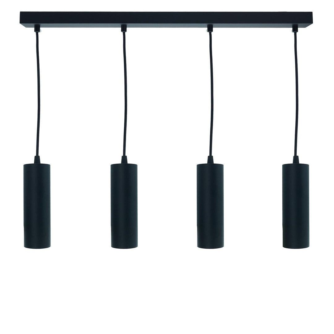 Tuba wisząca czarna CIRCUS-4 SLIM 170x55