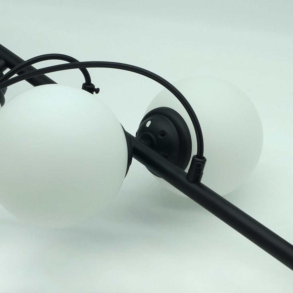 Oprawa wisząca 6xE27 PALLE Black