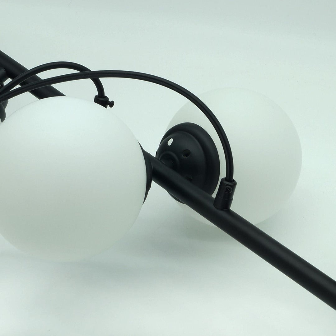 Oprawa wisząca 6xE27 PALLE Black