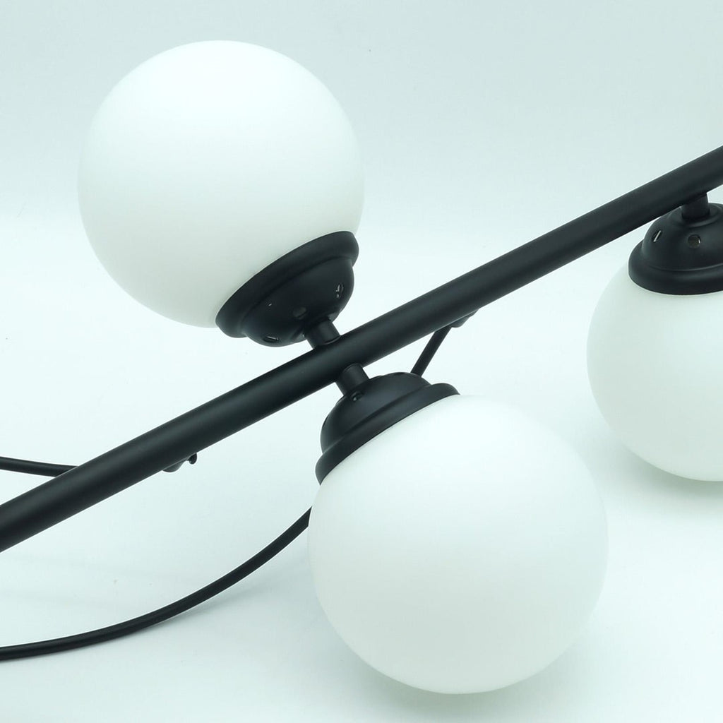 Oprawa wisząca 6xE27 PALLE Black
