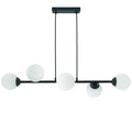 Oprawa wisząca 6xE27 PALLE Black