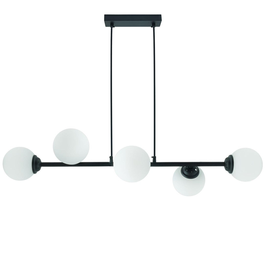 Oprawa wisząca 6xE27 PALLE Black