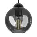 Klosz kulka z/o Gray E27 150x140