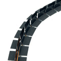 Szyna magnetyczna SUPERSLIM 3M gięty typ GK 9,5mm czarna