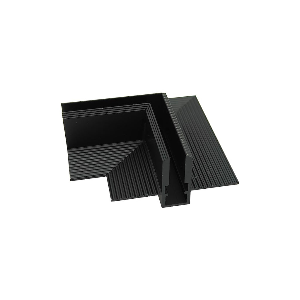 Łącznik kątowy SUPERSLIM magnetyczny GK 12,5mm czarna