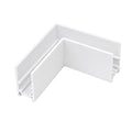 Łącznik do szyn kątowy natynkowy Biała Magnetic 48V