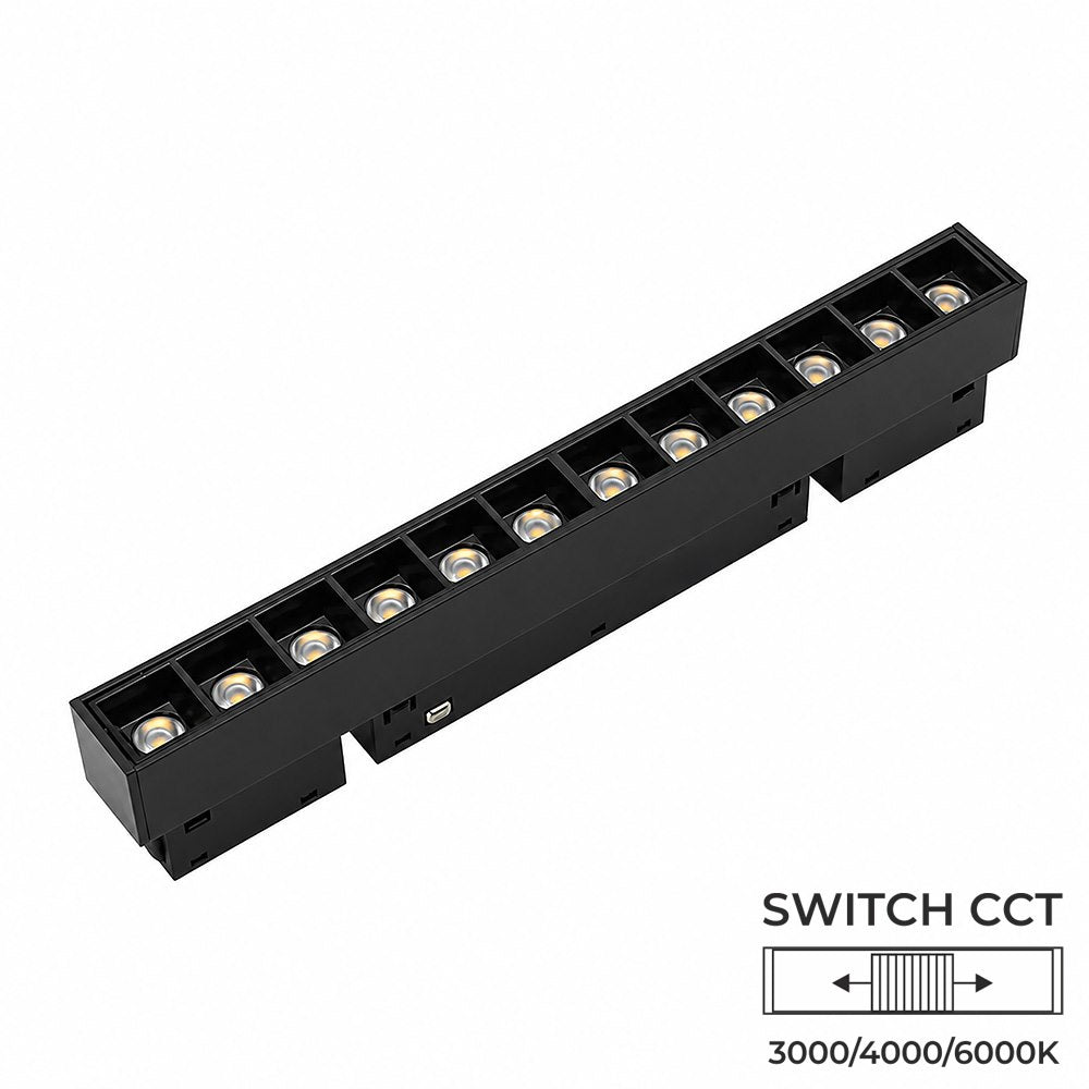 Oprawa LENTI S 12W SWITCH CCT Magnetic 48V czarna