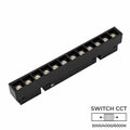 Oprawa LENTI S 12W SWITCH CCT Magnetic 48V czarna