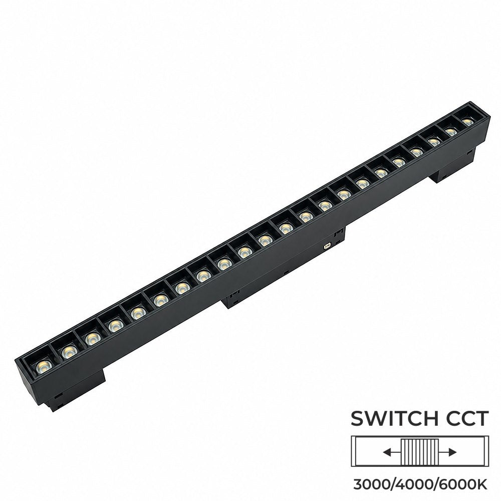 Oprawa LENTI L 24W SWITCH CCT Magnetic 48V czarna