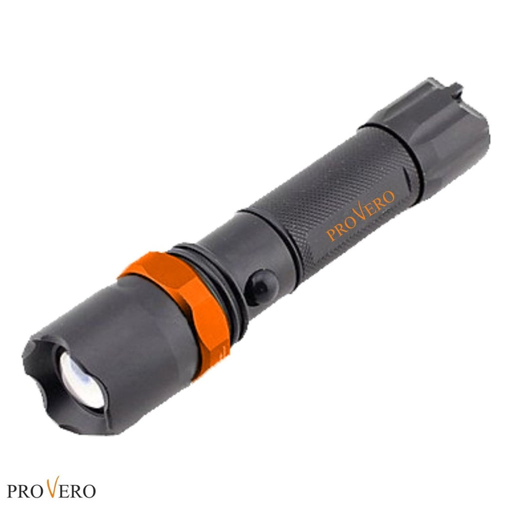 Latarka LED ZOOM 3W + uchwyt rowerowy