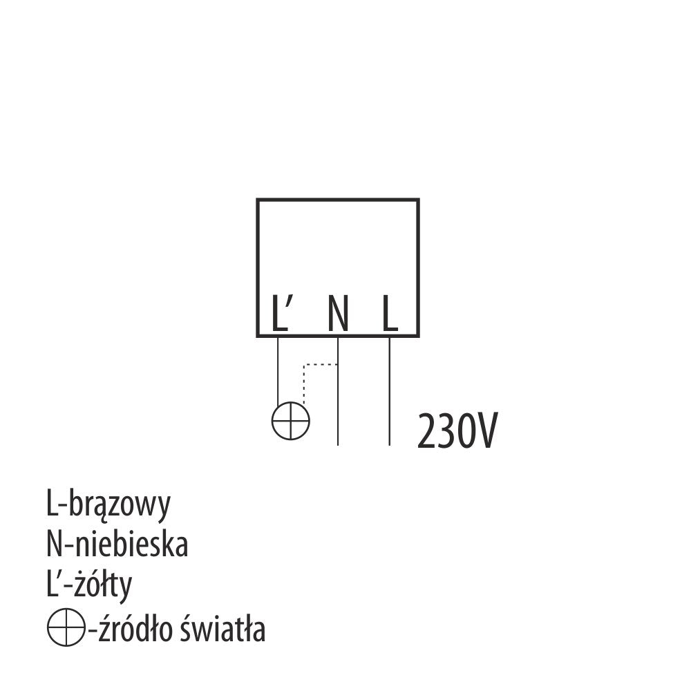 Czujnik zmierzchu hermetyczny
