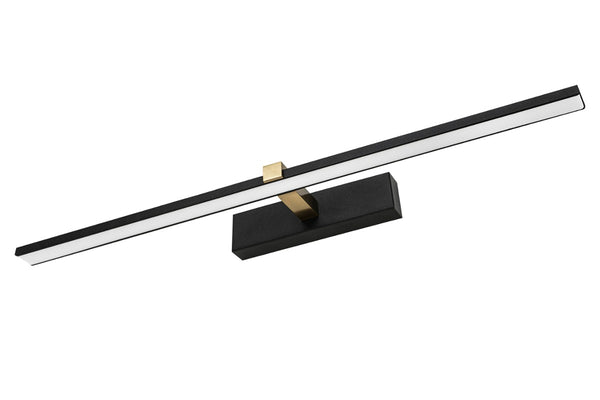 Lampa nad lustro VENUS 12W 60cm cz-złota4200K