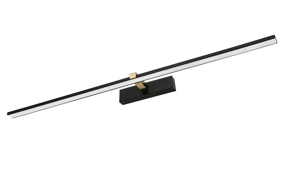 Lampa nad lustro VENUS 24W 120cm cz-złot4200K