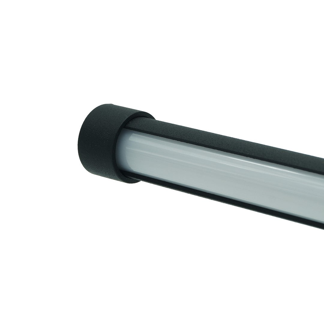 Lampa nad lustro AVIORA 8W czarna 42cm 4000K