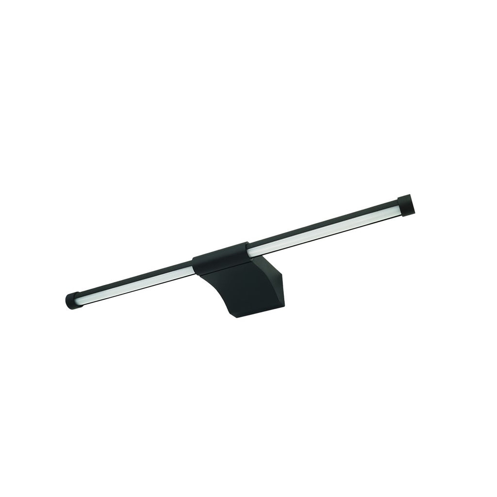 Lampa nad lustro AVIORA 8W czarna 42cm 4000K