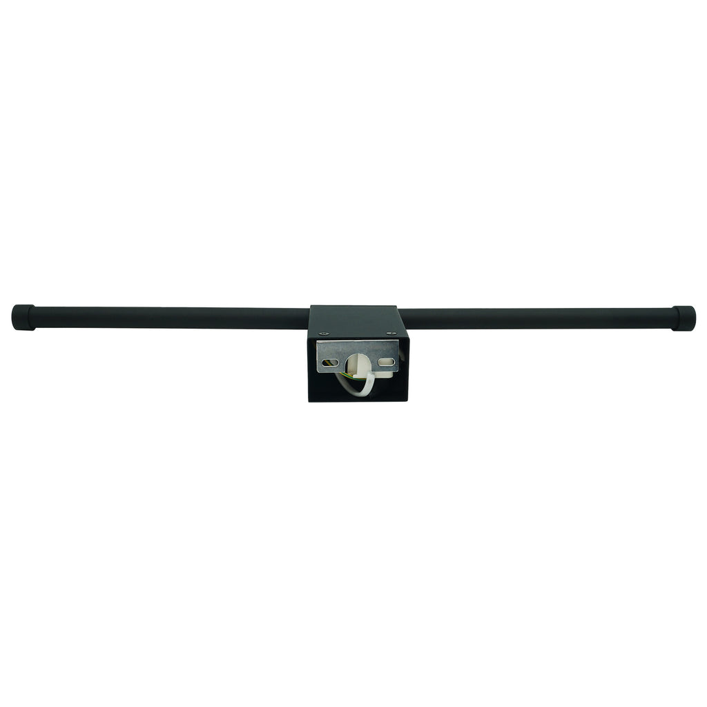 Lampa nad lustro AVIORA 12W czarna 60cm4000K