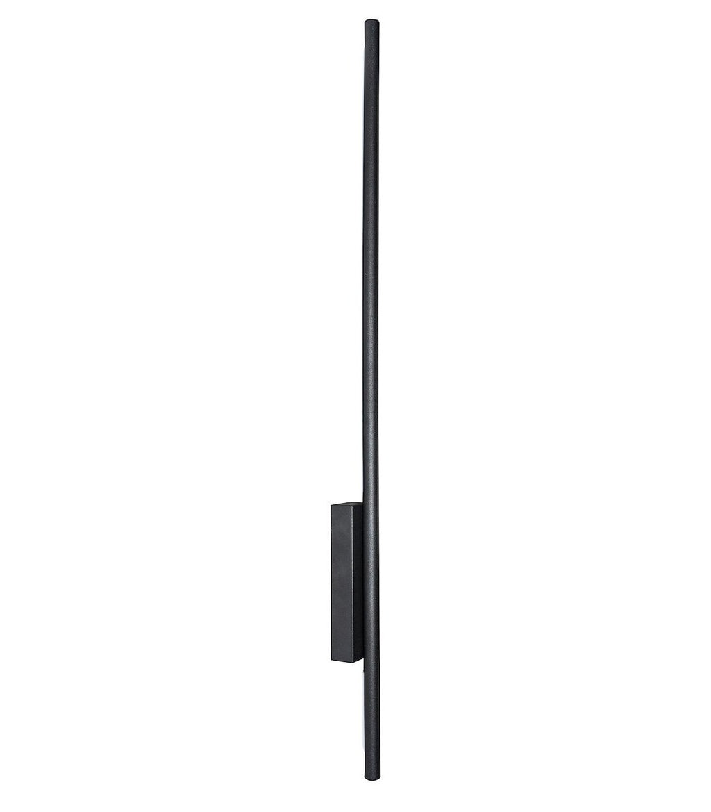 Kinkiet ścienny LUNA 4200K IP54 12W 90 cm czarny