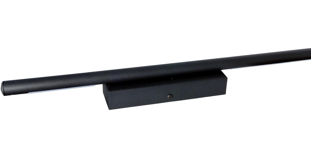 Kinkiet ścienny LUNA 4200K IP54 12W 90 cm czarny