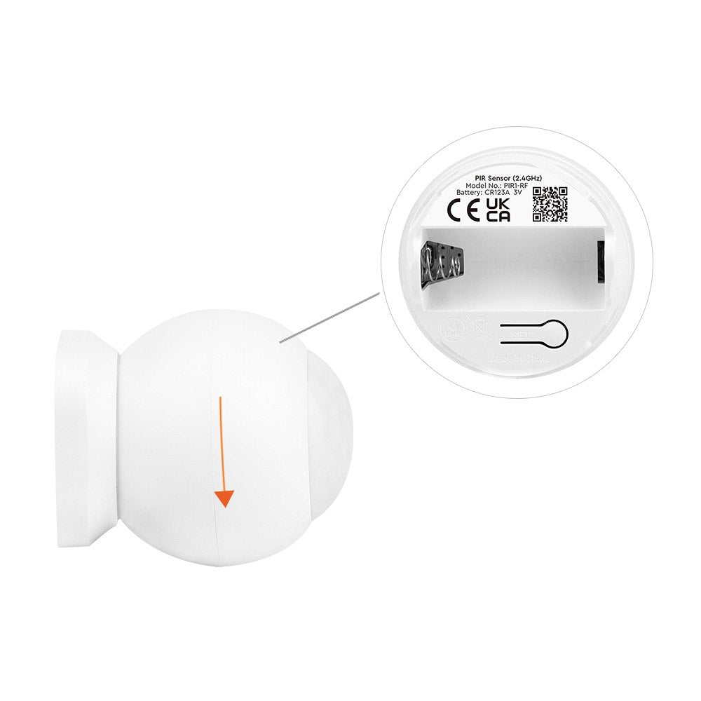 Czujnik ruchu PIR RF 2.4G biała