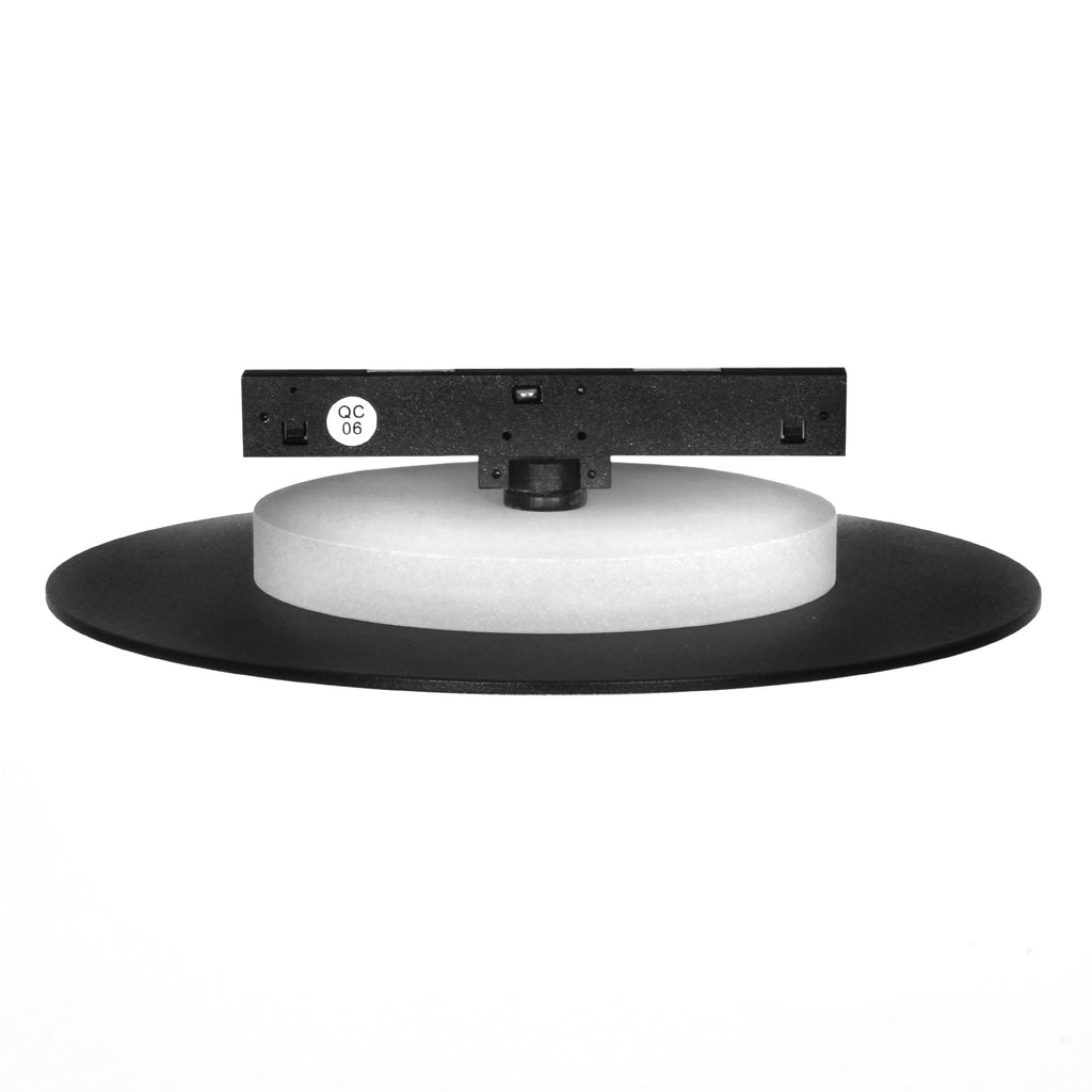 Kinkiet indirect okrągły do szyn magnetycznych UN5-YSBD Micro Magnetic 9W 3000K czarny
