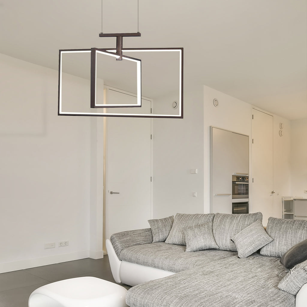 Lampa led wisząca 45W 4000k DL-G06 PORTO