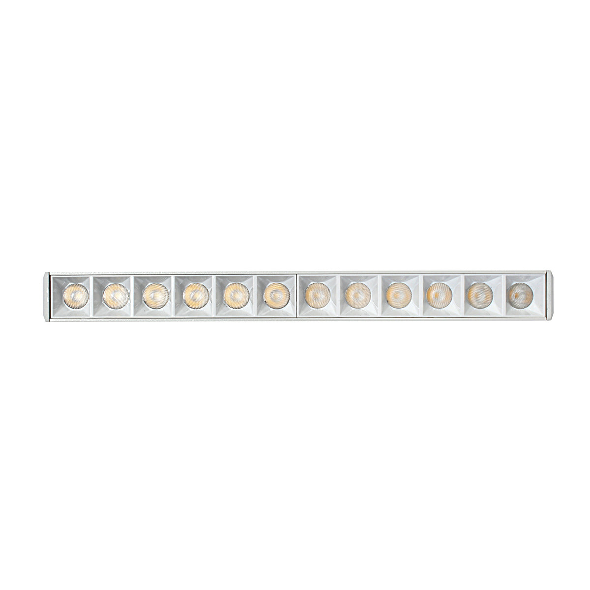 Lampa z diodami do szyn magnetycznych biała 12W 3000K DDCX-GS12-220 - TYP B