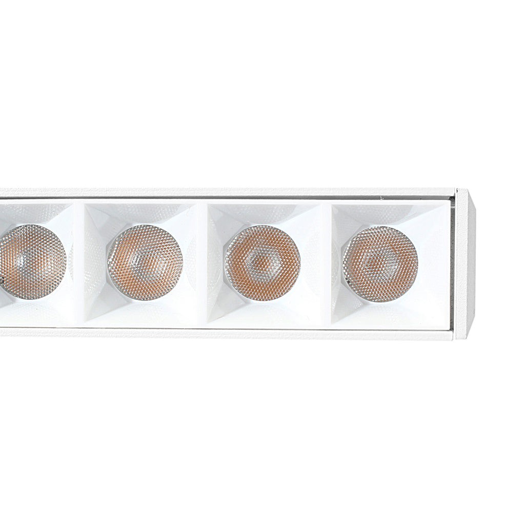 Lampa z diodami do szyn magnetycznych biała 12W 4000K DDCX-GS12-220 - TYP B