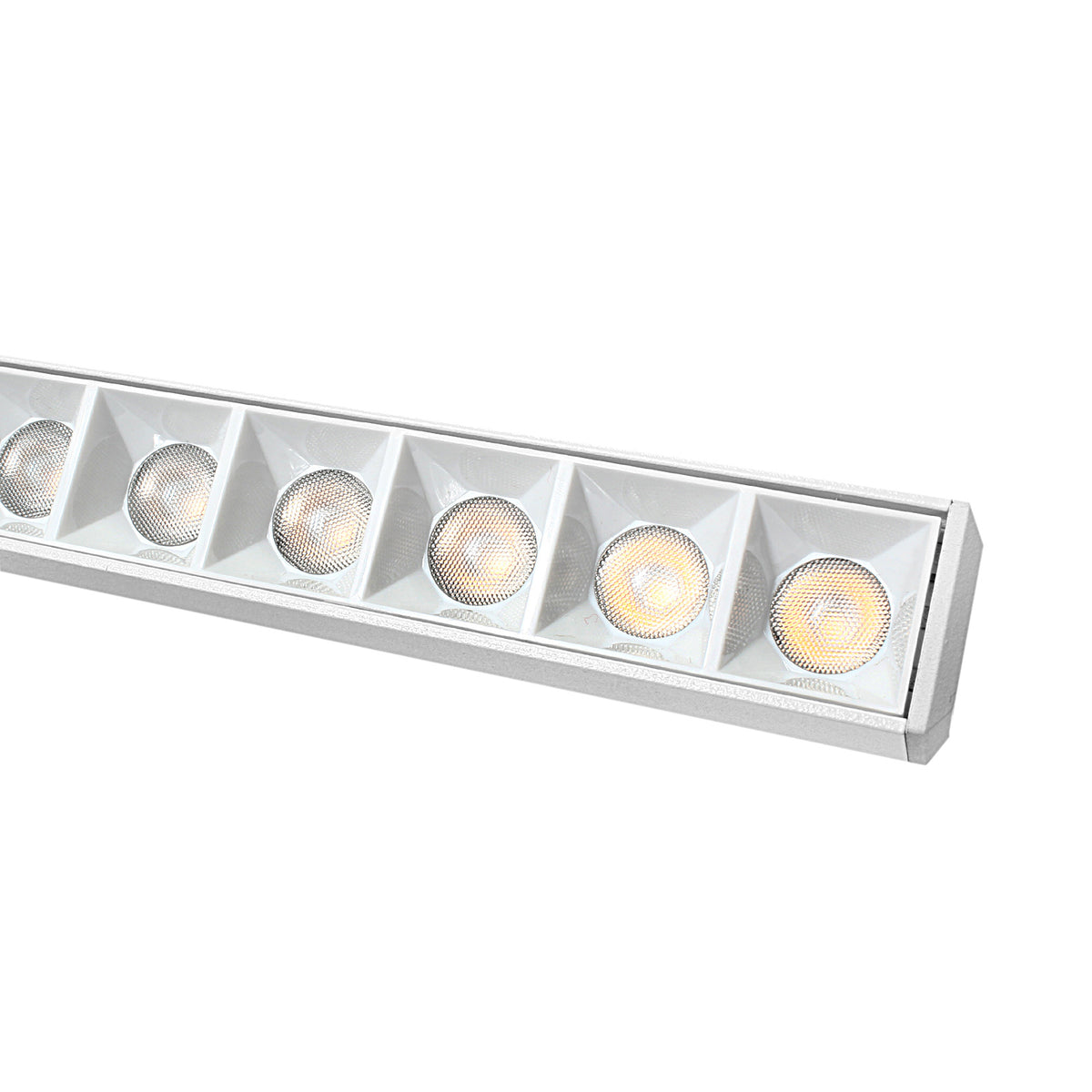 Lampa z diodami do szyn magnetycznych biała 12W 4000K DDCX-GS12-220 - TYP B