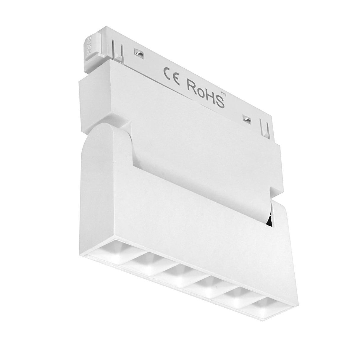 Lampa z diodami do szyn magnetycznych biała łamana 6W 3000K DDCX-GDZD6 - TYP B