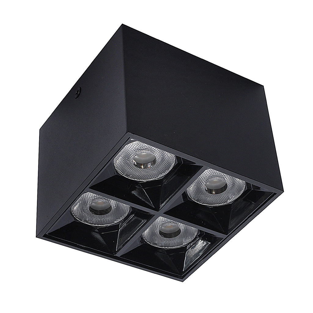 Oprawa natynkowa DD-01 15W 3000K czarny