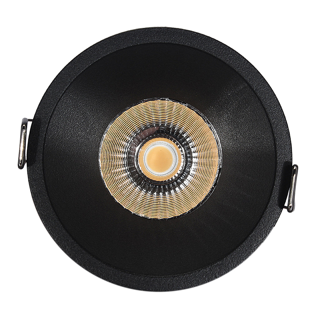 Oprawa wpuszczana PZE-921 IP44 6W 3000K czarny