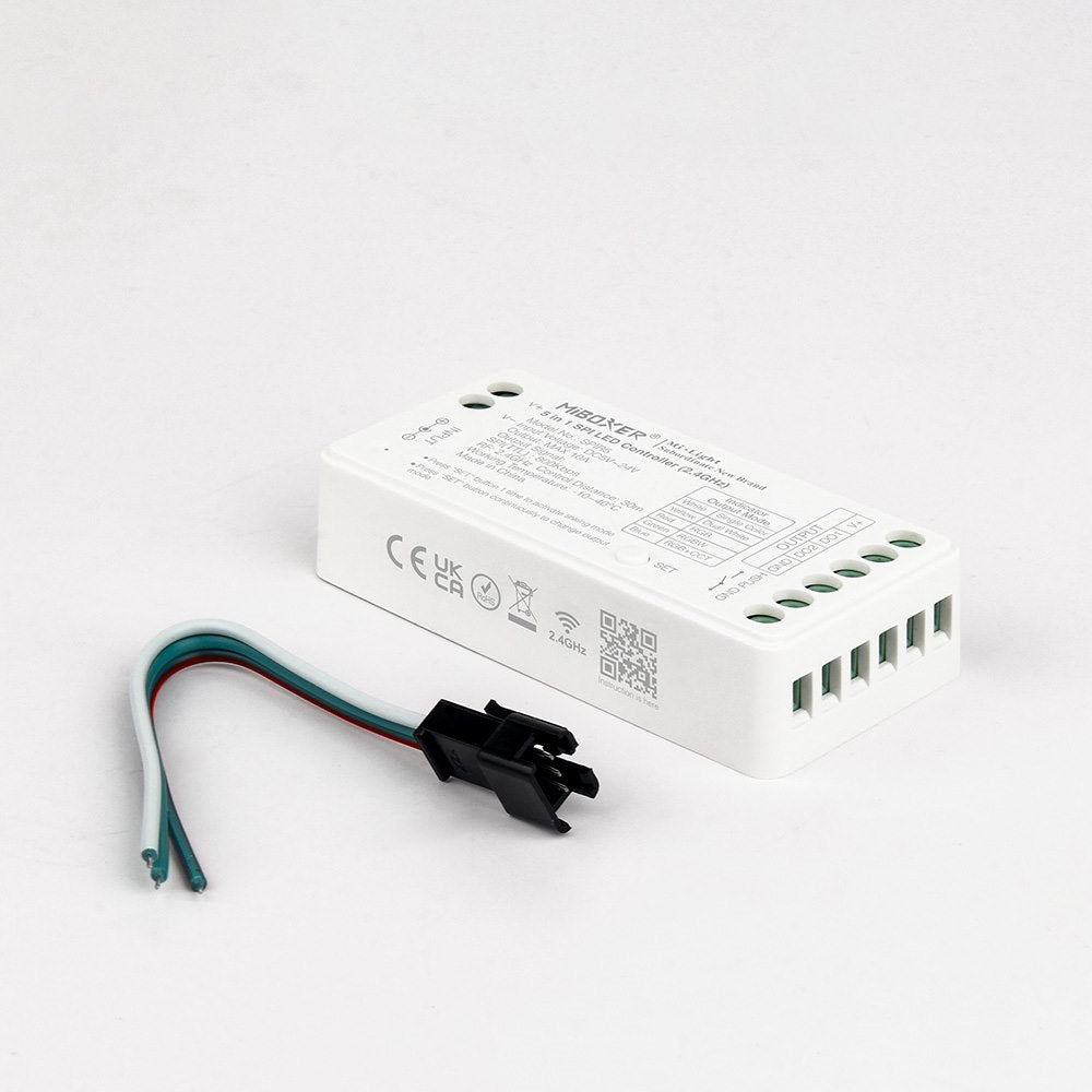 Mi-light Sterownik cyfrowy SPIR5 10A 5in1 MONO/CCT/RGB/RGBW/RGBCCT SPI 2,4Gh