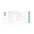 Odbiornik taśm LED 5w1 MONO/CCT/RGB/RGBW/RGBCCT 12A 2,4G RF (FUT037S+)