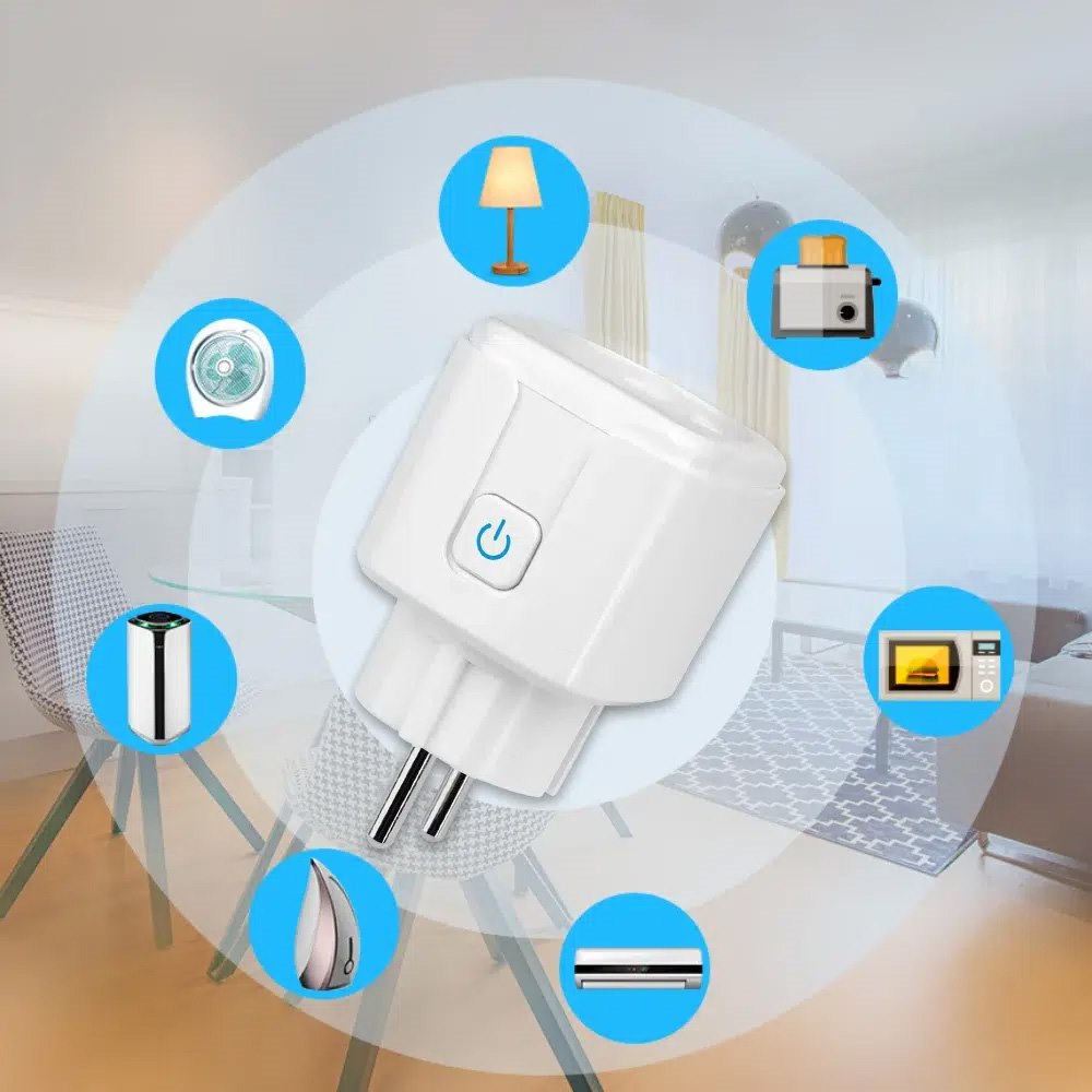 Inteligentny gniazdko 16A(WI-FI + Bluetooth) białe