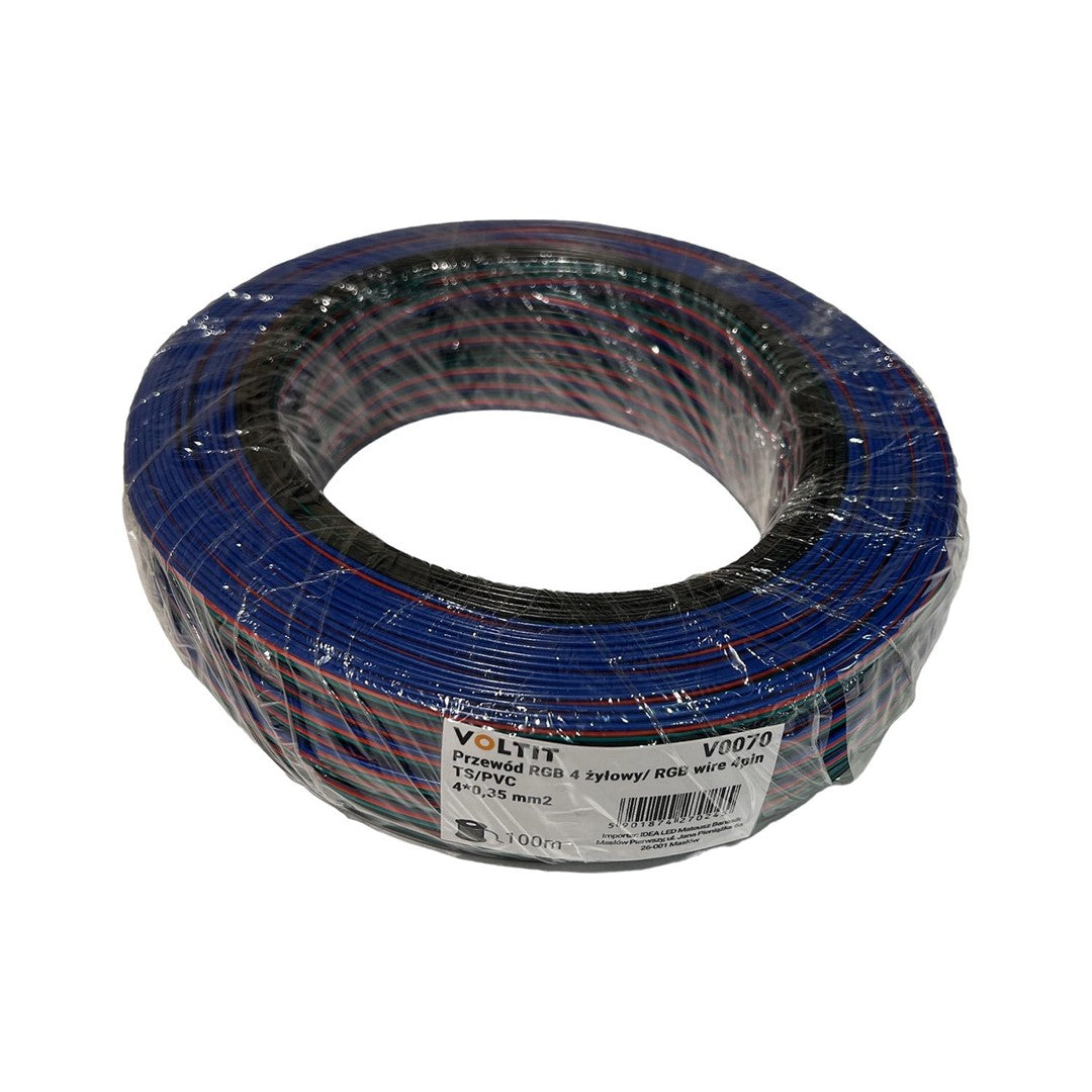 Kabel RGB 4x0,35 mm TS/PVC