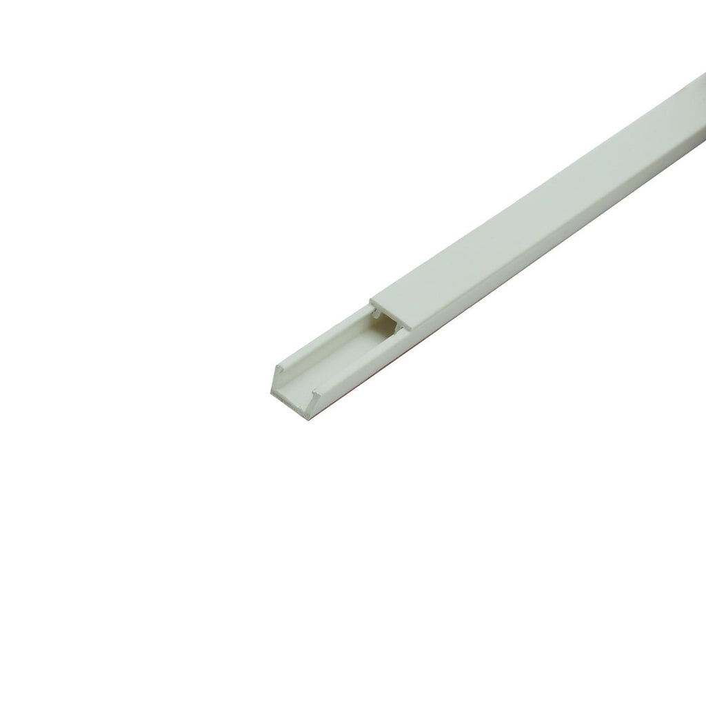 Korytko białe PCV 8x6mm 2m
