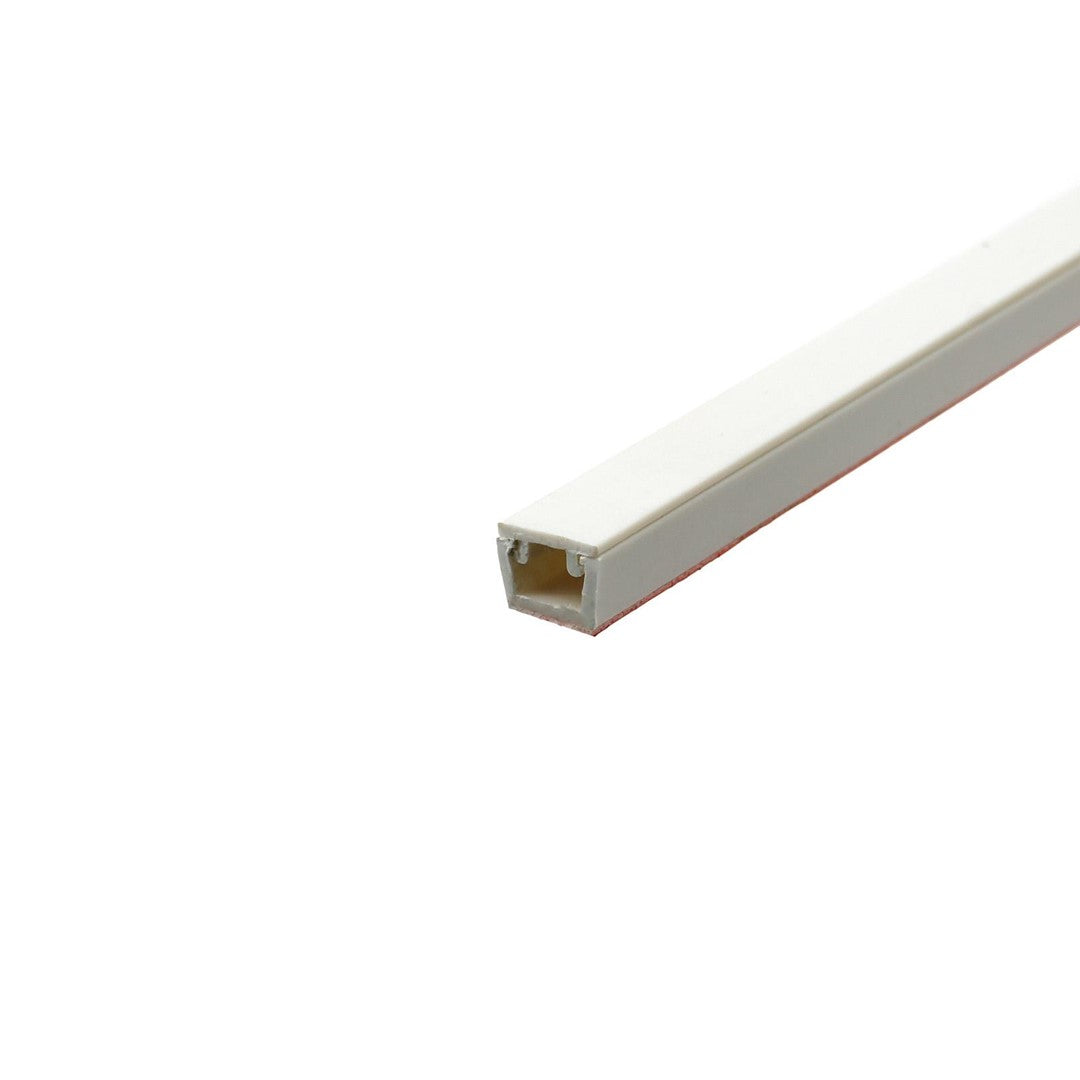 Korytko białe PCV 8x6mm 2m