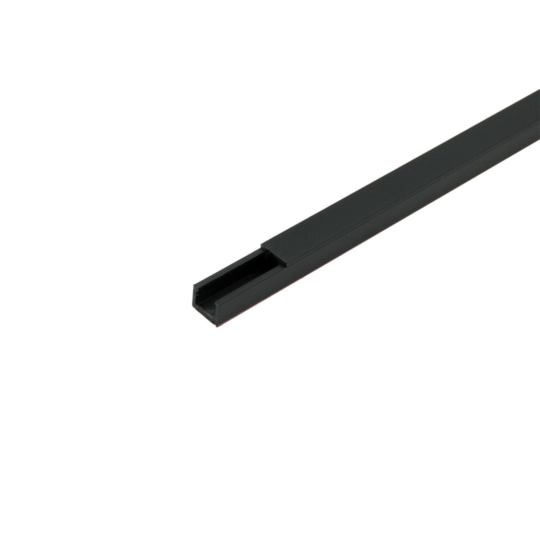 Korytko czarne PCV 8x6mm 2m