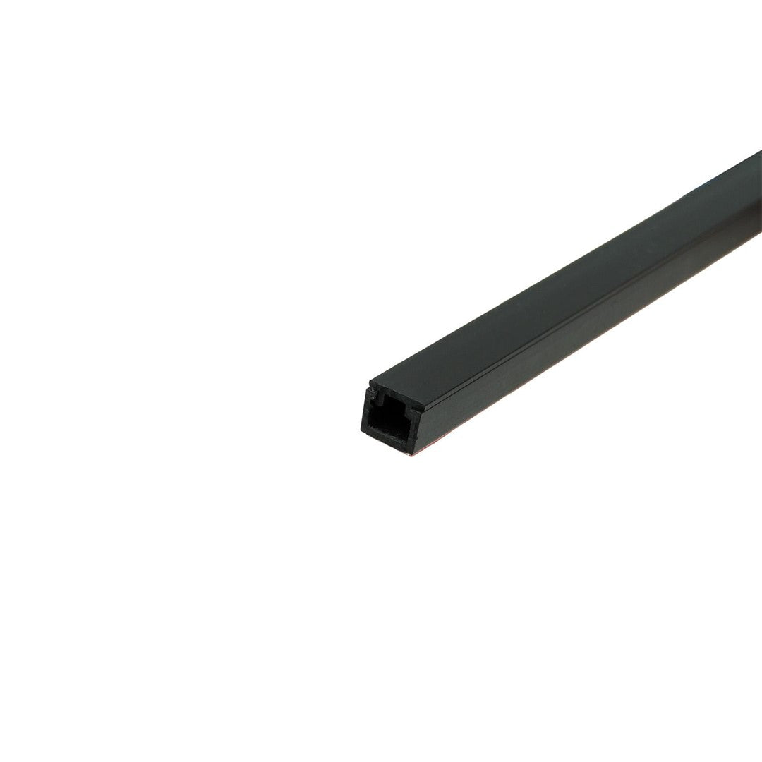 Korytko czarne PCV 8x6mm 2m