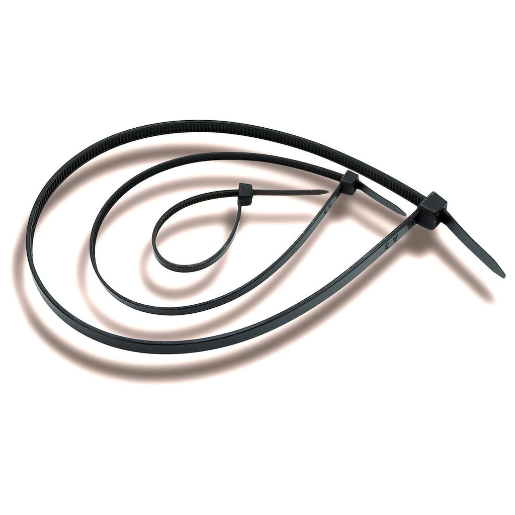 Opaska kablowa 2,5*200 nylon 66 czarna