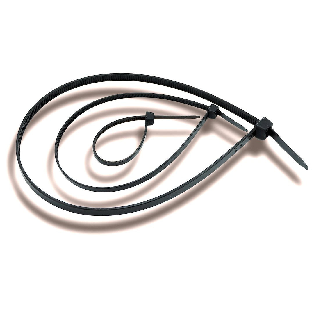 Opaska kablowa 2,5*200 nylon 66 czarna
