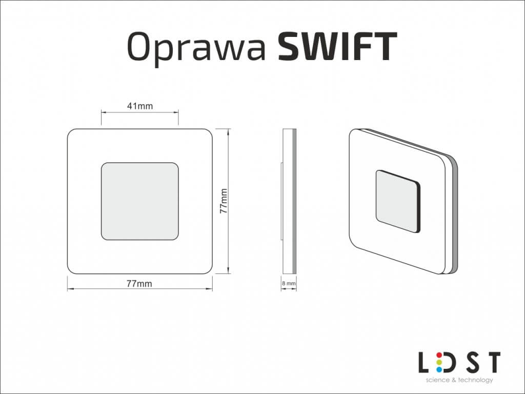 Oprawa schodowa SWIFT LED 230V LDST