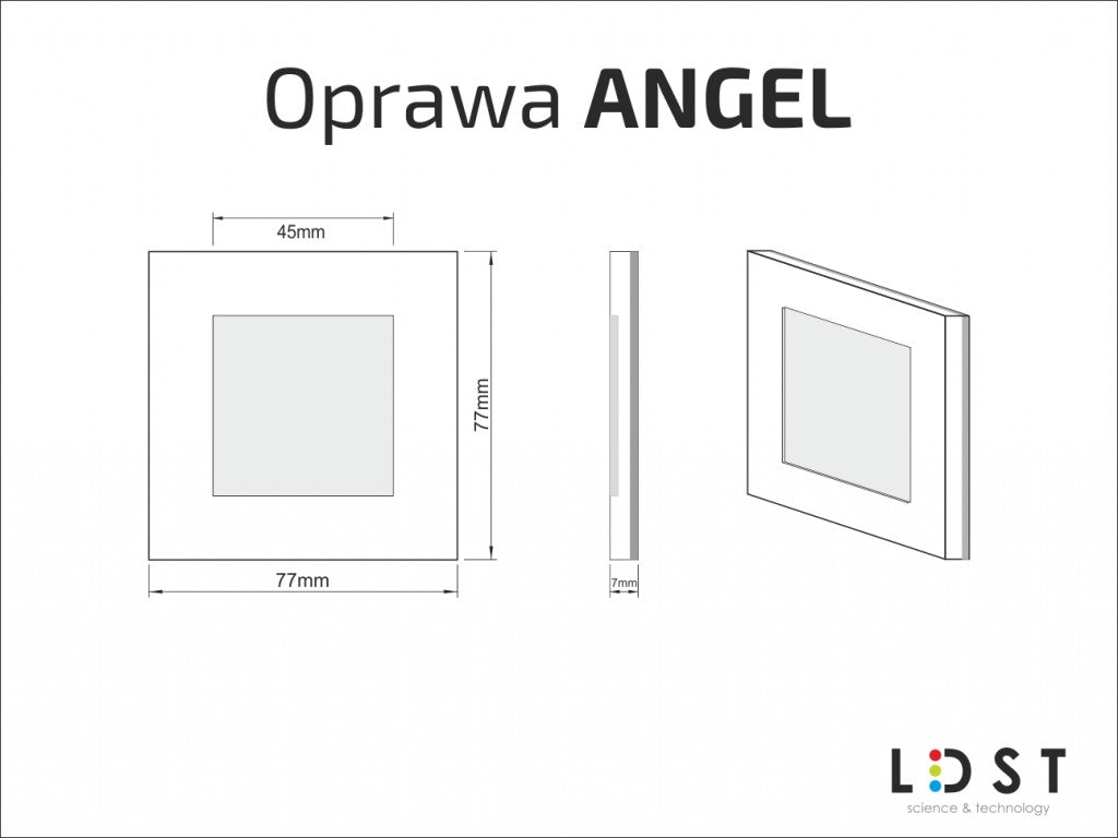 Oprawa schodowa ANGEL LED 230V LDST